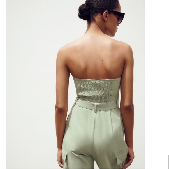 Zara Green Jumpsuit - Picture 3 of 10